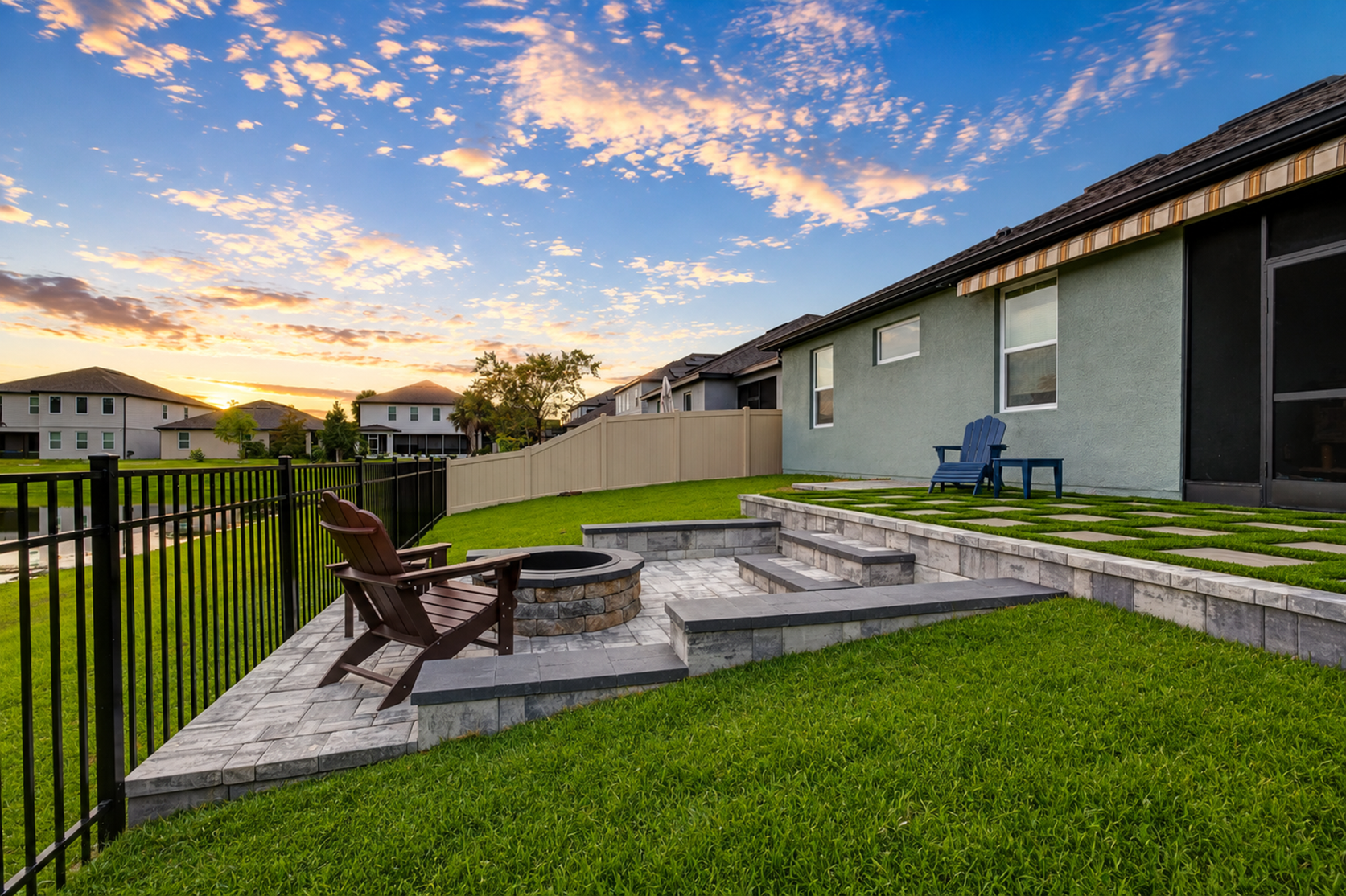 Backyard Pavers